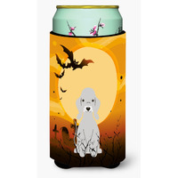 "Caroline's Treasures Halloween Bedlington Terrier Blue Tall Boy Beverage Insulator Hugger BB4356TBC, Multicolor"