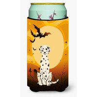 "Caroline's Treasures Halloween Dalmatian Tall Boy Beverage Insulator Hugger BB4363TBC, Multicolor"