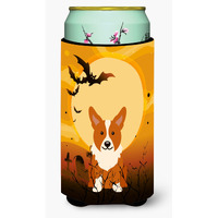 "Caroline's Treasures Halloween Corgi Tall Boy Beverage Insulator Hugger BB4366TBC, Multicolor"