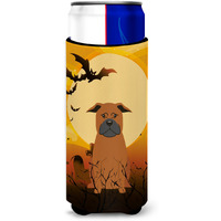"Caroline's Treasures BB4377MUK Halloween Chinese Chongqing Dog Michelob Ultra Hugger for Slim Cans, Multicolor"