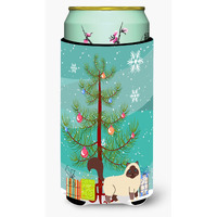 "Caroline's Treasures Birman Cat Merry Christmas Tree Tall Boy Beverage Insulator Hugger, Multicolor"