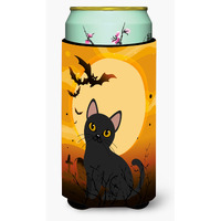"Caroline's Treasures Halloween Bombay Cat Tall Boy Beverage Insulator Hugger, Multicolor"