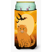"Caroline's Treasures Halloween Scottish Fold Cat Tall Boy Beverage Insulator Hugger, Multicolor"