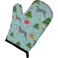 "Caroline's Treasures BB4820OVMT Christmas Scottish Deerhound Oven Mitt, 12"" by 8.5"", Multicolor"