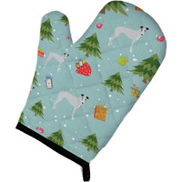 "Caroline's Treasures BB4989OVMT Christmas Whippet Oven Mitt, 12"" by 8.5"", Multicolor"