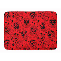 "Caroline's Treasures Day of the Dead Orange Floor Mat, 19"" x 27"", Multicolor"