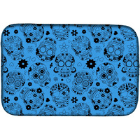 "Caroline's Treasures Day Of The Dead Red Dish Drying Mat, 14"" x 21"""
