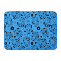 "Caroline's Treasures Day of the Dead Red Floor Mat, 19"" x 27"", Multicolor"
