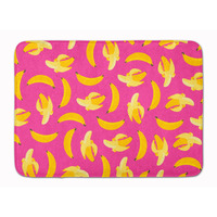 "Caroline's Treasures Bananas on Pink Floor Mat, 19"" x 27"", Multicolor"