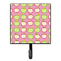 "Caroline's Treasures Apples on Pink Wall Hook, Small, Multicolor"