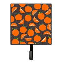 "Caroline's Treasures Oranges on Gray Wall Hook, Small, Multicolor"