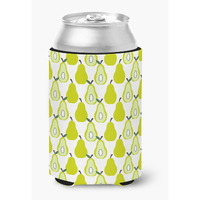 "Caroline's Treasures Pears On White Can or Bottle Hugger, Can Hugger, Multicolor"