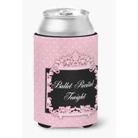 "Caroline's Treasures Ballerina Ballet Recital Tonight Can or Bottle Hugger, Can Hugger, Multicolor"