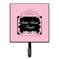 "Caroline's Treasures Ballerina Ballet Recital Tonight Wall Hook, Small, Multicolor"
