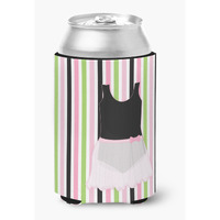 "Caroline's Treasures Ballerina Leotard & Skirt Can or Bottle Hugger, Can Hugger, Multicolor"