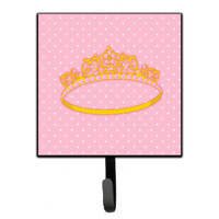 "Caroline's Treasures Ballerina Tiara Wall Hook, Small, Multicolor"