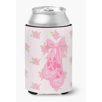 "Caroline's Treasures Ballerina Ballet Shoes Can or Bottle Hugger, Can Hugger, Multicolor"