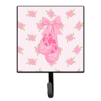 "Caroline's Treasures Ballerina Ballet Shoes Wall Hook, Small, Multicolor"