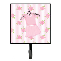 "Caroline's Treasures Ballerina Ballet Attire Wall Hook, Small, Multicolor"