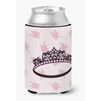 "Caroline's Treasures Ballerina Tiara Sparkles Can or Bottle Hugger, Can Hugger, Multicolor"