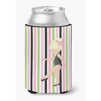 "Caroline's Treasures Ballerina Blonde Pt. Can or Bottle Hugger, Can Hugger, Multicolor"