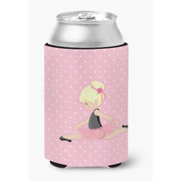 "Caroline's Treasures Ballerina Blonde Jete Can or Bottle Hugger, Can Hugger, Multicolor"