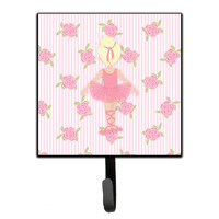 "Caroline's Treasures Ballerina Blonde Back Pose Wall Hook, Small, Multicolor"