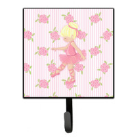 "Caroline's Treasures Ballerina Blonde Point Wall Hook, Small, Multicolor"