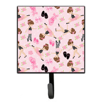 "Caroline's Treasures Ballerinas and Roses Wall Hook, Small, Multicolor"