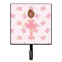 "Caroline's Treasures Ballerina Brunette Back Pose Wall Hook, Small, Multicolor"