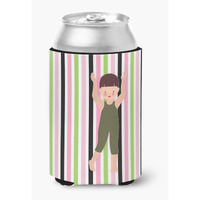 "Caroline's Treasures Dancer Arms Up Bikatard Can or Bottle Hugger, Can Hugger, Multicolor"