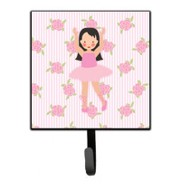 "Caroline's Treasures Ballerina Long Dark Hair Wall Hook, Small, Multicolor"