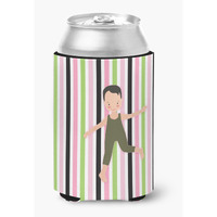"Caroline's Treasures Boy Dancer Bikatard Can or Bottle Hugger, Can Hugger, Multicolor"