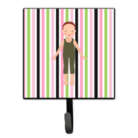 "Caroline's Treasures Dancer Bikatard Flexed Hands Wall Hook, Small, Multicolor"
