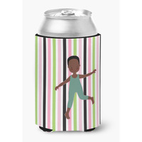 "Caroline's Treasures Dancer Bikatard African American Can or Bottle Hugger, Can Hugger, Multicolor"