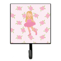 "Caroline's Treasures Ballerina Long Haired Blonde Wall Hook, Small, Multicolor"
