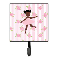 "Caroline's Treasures Ballerina African American Ponytails Wall Hook, Small, Multicolor"
