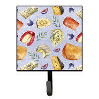 "Caroline's Treasures Assortment of Cheeses Wall Hook, Small, Multicolor"