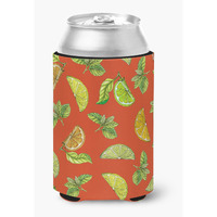 "Caroline's Treasures Lemons, Limes & Oranges Can or Bottle Hugger, Can Hugger, Multicolor"