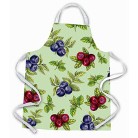 "Caroline's Treasures Berries In green Apron, Large, Multicolor"