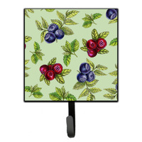 "Caroline's Treasures Berries in Green Wall Hook, Small, Multicolor"