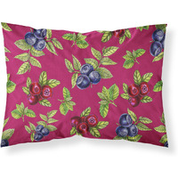 "Caroline's Treasures Berries Pillowcase, Standard, Multicolor"
