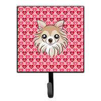 "Caroline's Treasures Chihuahua Hearts Wall Hook, Small, Multicolor"