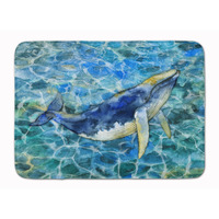 "Caroline's Treasures Humpback Whale Floor Mat, 19 H x 27 W, Multicolor"