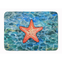 "Caroline's Treasures Starfish Floor Mat, 19 H x 27 W, Multicolor"