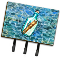 "Caroline's Treasures Messag in a Bottle Wall Hook, Triple"