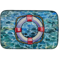 "Caroline's Treasures Life Saver Dish Drying Mat, 14"" x 21"", Multicolor"