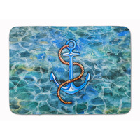 "Caroline's Treasures Anchor Floor Mat, 19 H x 27 W, Multicolor"