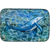 "Caroline's Treasures Humpback Whale Dish Drying Mat, 14"" x 21"""