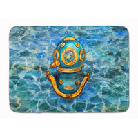 "Caroline's Treasures Deep Sea Diving Helmet Floor Mat, 19 H x 27 W, Multicolor"